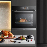 Midea Built-in Oven Steam Grill Fry 3 In 1 TFT Color Screen Smart Pizza Oven R7Pro 70 Liter Big Capacity Electric Oven for Home