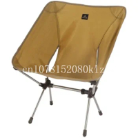 American outdoor camping self driving portable tables and chairs, ultra light aluminum alloy folding moon chair Helinox model