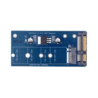 TISHRIC bảng chuyển đổi M.2 NGFF SATA 22P cổng đơn với giao diện B tích hợp sẵn cho các thành phần m