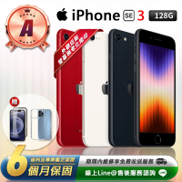 Apple A級福利品 iPhone SE3 128G 4.7吋 智慧型手機(贈專屬配件禮)
