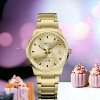 MIDO 美度錶 Commander Lady 香榭系列 機械錶 女錶 金色-M0212073302100