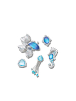 ตัวติดรองเท้า JIBBITZ  MOONSTONE OCEAN 5 PACK