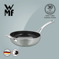 德國WMF Fusiontec德國製炒鍋 28cm(波光灰 鉑灰色)