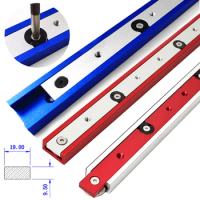 Aluminium Alloy T-tracks Slot Miter Track And Miter Bar Slider Table Saw Miter Gauge Rod Woodworking Tool Durable In Use
