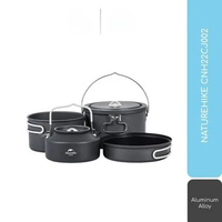 COOKING SET PANCI WAJAN NESTING CAMPING NATUREHIKE CNH22CJ002
