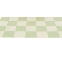 【Aimedia 艾美迪雅】日本製 可拼接式地墊 米色14片+綠色14片(適用套房 廚房 房間 客廳 浴室 樓梯間)