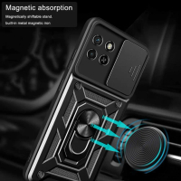 Ốp Bảo Vệ Camera, Cho Itel S23 Và ITEL S23 + S23 Plus, Vỏ Lưng Có Nhẫn Xoay Kim Loại Lai Áo Giáp