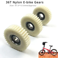 36Teeth Planetary Gears with 8mm Bearing Wheel Hub Motor Electric Bike Nylon Gear For Bafang 500W Motor Ebike Modification Tools