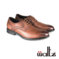 【Waltz】經典款 側V綁帶 紳士鞋 皮鞋(614038-06 華爾滋皮鞋)