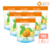 【橘子工坊】洗手慕斯補充包(180ml*6包/組)