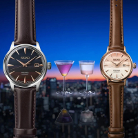 【SEIKO 精工】Presage 東京夕陽 STAR BAR聯名限量款 對錶 情侶機械錶(4R35-06F0P/2R05-00B0P)