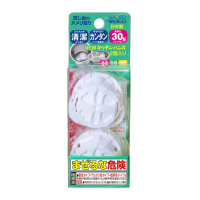 【日本 WELCO】廚房排水口清潔錠 2枚入