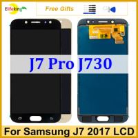 J7 LCD For Samsung Galaxy J7 Pro 2017 J730 Display Touch Screen For Samsung J7 2015 J700 Repalcement Digitizer Assembly Repair