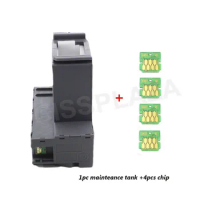 CISSPLAZA 1X T04D1 Maintenance Box + extra chip Compatible For Epson L6160 L6161 L6168 L6170 L6171 L6178 L6190 L6191 printer