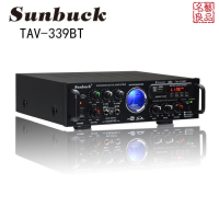 免運附發票   擴大機功放機放大機 Sunbuck家用功放機 12V110V音響藍芽AV功放 廣場舞專業車載功放機 擴大幾 多功能擴 快速出貨