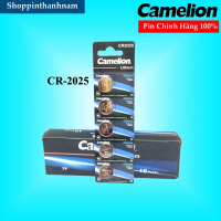 Pin CR2025 Camelion 3V Vỉ 5 Viên Chính Hãng