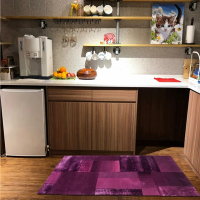 【Fuwaly】德國Esprit home紫淵地毯-70x140cm_ESP2827-02_床邊毯 紫色 拼接 柔軟 厚實