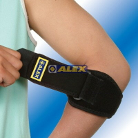 ALEX 護肘 護具 第二代矽膠墊護肘 單隻 網球肘 德國 羽球 桌球 籃球 運動 專業護肘 T-26【大自在運動休閒精品店】