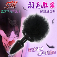 SM 羽毛肛塞 另類性玩具｜情趣用品 後庭塞【本商品含有兒少不宜內容】