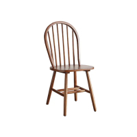 【Taoshop 淘家舖】北歐餐桌實木餐椅 ins現代簡約客廳家用靠背椅 休閒洽談原木書椅子