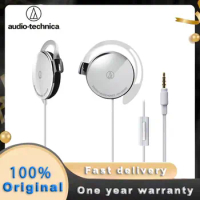 Original Audio Technica ATH-EQ300IS Wired Earphone With Remote Control With Bulit-in Micrphone Sport Ear Hook Earphone
