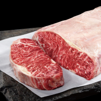 豪鮮牛肉 澳洲調理雪花紐約克牛排3片(200g±10%／片) -滿額