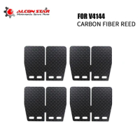 Alconstar 4/12/20pcs V Force 4 Intake Reed Valve Carbon fiber reed For Yamaha Y125Z RXZ135 RX135 VForce4 V4144-1 ATV Motorcycle