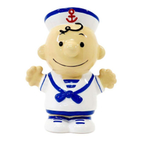 【震撼精品百貨】史奴比Peanuts Snoopy ~史努比 SNOOPY 造型陶瓷存錢筒-查理水手#17932