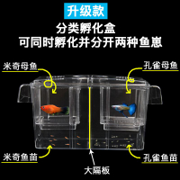孔雀魚孵化盒多功能魚苗孵化器缸外亞克力母魚繁殖箱斗魚隔離魚缸