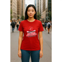 MERAH 17 August T-shirt Men's Red and White 2025 17 August T-shirt Red and White Committee Uniform 1