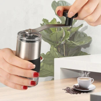 Manual Coffee Grinder Hand Coffee Grinder Mill With Ceramic Burrs Hand Cranked Coffee Grinder For Camping Outdoor Dropshipping