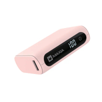 【MAXIA】10000mAh 20W 1A1C電動車電芯行動電源-奶霜粉(電動車同等級新電芯 充電效能UP)