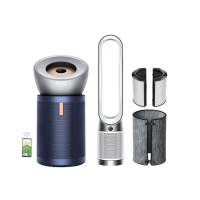 【dyson 戴森】BP03 Purifier Big+Quiet 強效極靜甲醛偵測空氣清淨機(亮銀色及普魯士藍)(超值組)買一送一