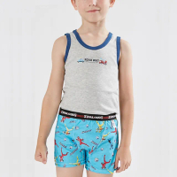 LOVIN BABY 一王美忍風戰隊男童平口褲(隨機取色 6件組)