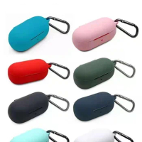Waterproof Soft Silicone Earphone protective case For OnePlus Buds Z Wireless Bluetooth shockproof Case With Carabiner Hook