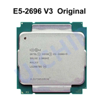 E5-2696 v3 E5 2696v3 E5 2696 v3 2.3 GHz Used 18-Core Twenty-36-Thread 45MB 135W CPU Processor LGA 2011-3 Intel Xeon
