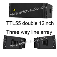 TTL55 three-way dounle 12inch line array speaker double 18inch subwoofer line array speaker system Professional audio
