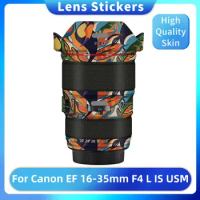 For Canon EF 16-35mm F4 L IS USM Anti-Scratch Camera Lens Sticker Coat Wrap Protective Film Body Protector Skin Cover 16-35 F/4