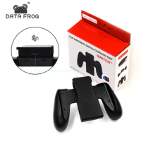 DATA FROG Grip Handle Charging Dock Station Charger Chargeable Stand For Nintendo Switch OLED Joy Pad Handle Controller Charger