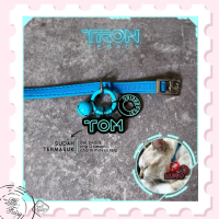 TRON Pet Tag Kucing Custom Pet Tag Custom Kalung Kucing Custom Kalung Anjing Custom Nama Bandul Cust