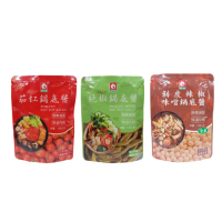【TAIR SUH 台塑餐飲】剝皮辣椒味噌/茄紅鍋底醬/絕椒鍋底醬x10包(100g/包)