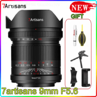 7Artisans 7 artisans 9mm F5.6 Full-Frame ultra-wide-angle prime Lens DSLR Mirrorless Camera for Sony E Leica L Canon RF Nikon Z