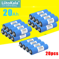 20pcs LiitoKala 3.2V 20AH 3C Battery pack LiFePo4 Lithium for diy 12V E-bike Scooter Wheel Chair AGV Car Golf Carts Batterie