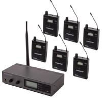 Original Pasgao Professional Personal in-ear Monitor System Limiter Equalizer Focus Stereo Stage ear Monitoring System