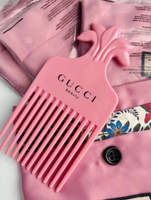GUCCI 華麗梔子花梳具組(含小包) 現貨 GUCCI梳子 限量 #美髮造型 *La Bella shop*｜滿額最高現折$300