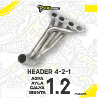Header Agya 1.2 Fck Exhaust 421 Knalpot Mobil