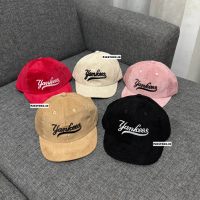 Topi Baseball Anak Laki-laki Perempuan Keren Lucu Premium Curduroy Motif Yankees Usia 6 Bulan- 4 Tah