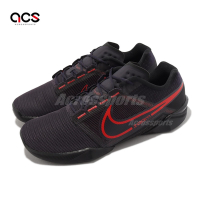 Nike 訓練鞋 M Zoom Metcon Turbo 2 男鞋 黑 紅 緩震 氣墊 重訓 有氧 DH3392-500