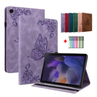 For Samsung Galaxy Tab A7 10.4 Case Print Caqa SM-T505 2020 Fold Tablet Shell 2021 Cover For Samsung Tab A7 Lite 8.7'' SM-T225
