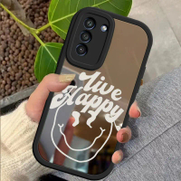 เคสสำหรับ Samsung, เข้ากันได้กับ S21 FE, S21 Plus 5G และ S21 Ultra 5G, ลาย Happy สด, เคสด้านหลัง, พื